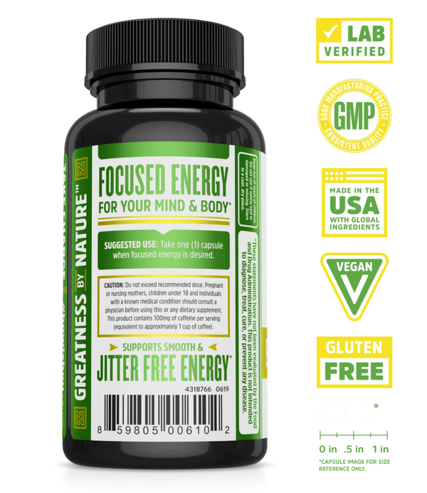 Zhou Energy + Focus Capsules