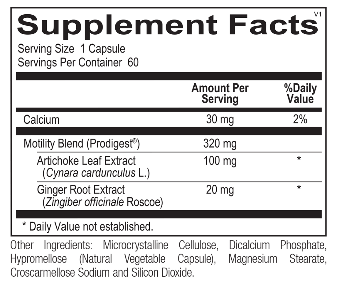 OrthoMolecular Motility PRO Capsules 2