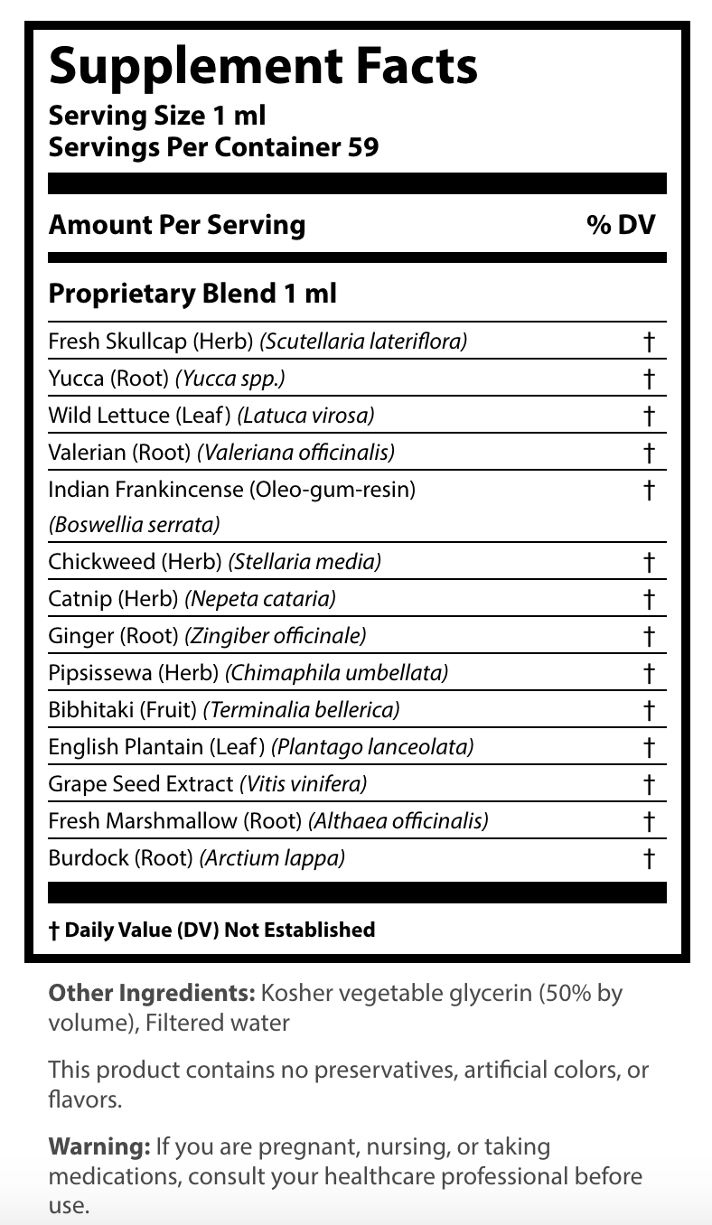 Beyond Balance Cyflacalm II Herbal Extract