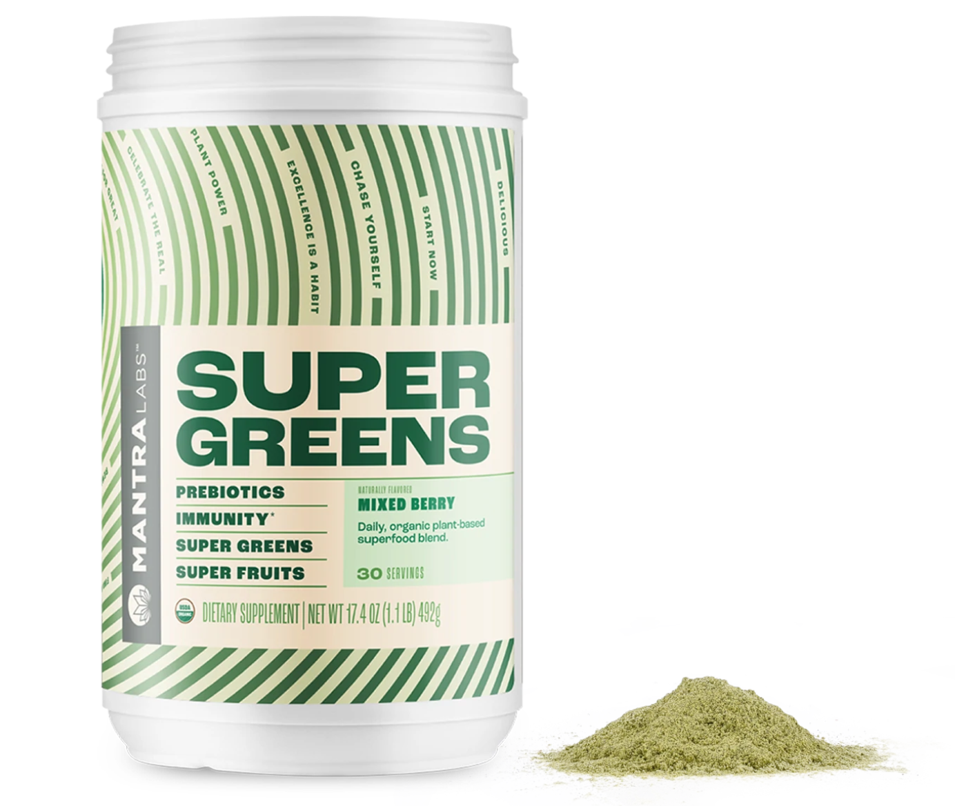 Mantra Labs Super Greens Powder