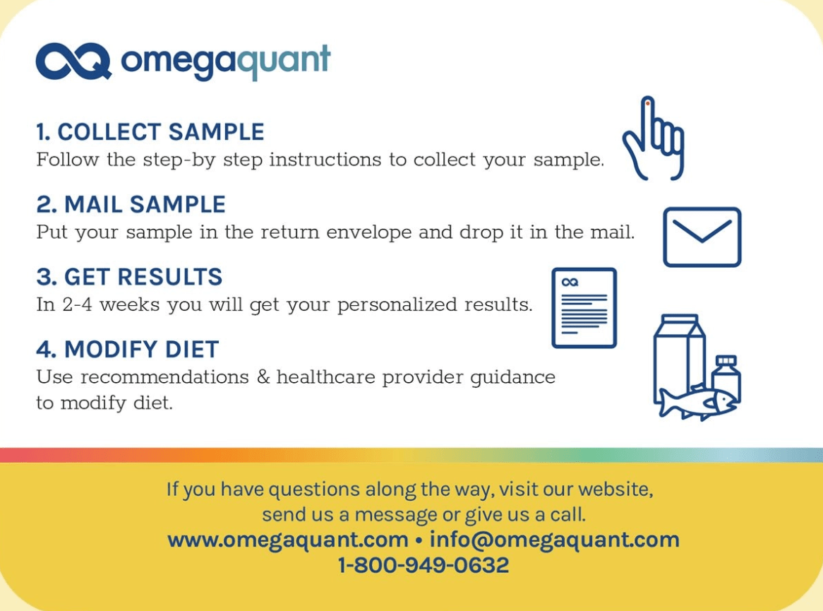 OmegaQuant Vitamin D Test Kit