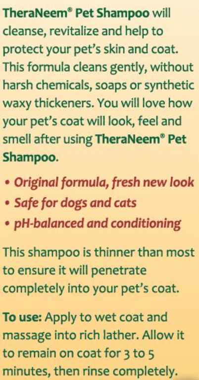 Theraneem Pet Shampoo