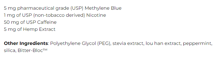 Troscriptions Blue Cannatine Nootropic Buccal Troches – Alive and Well Shop