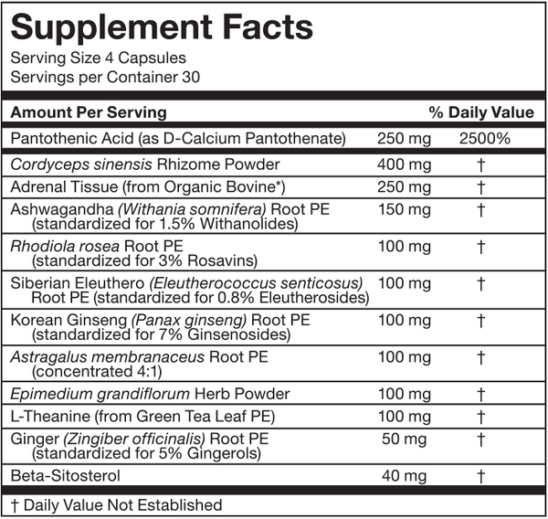 RLC Labs a-Drenal Capsules