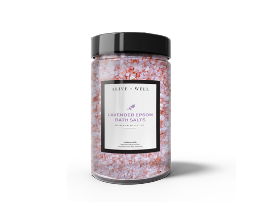 Alive and Well Lavender Bath Salts 1