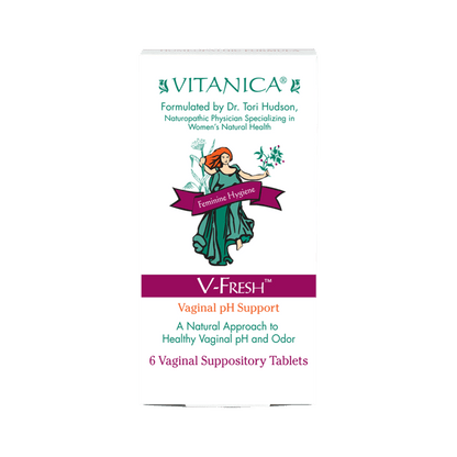 Vitanica V-Fresh Vaginal ph suppositories