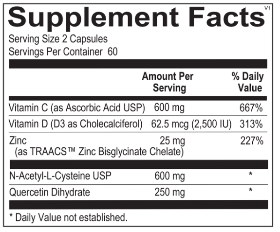 Orthomolecular Orthomune Capsules 2