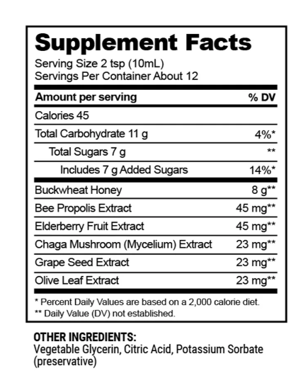 Beekeeper Naturals Propolis Cough Syrup – Alive + Well Supplements